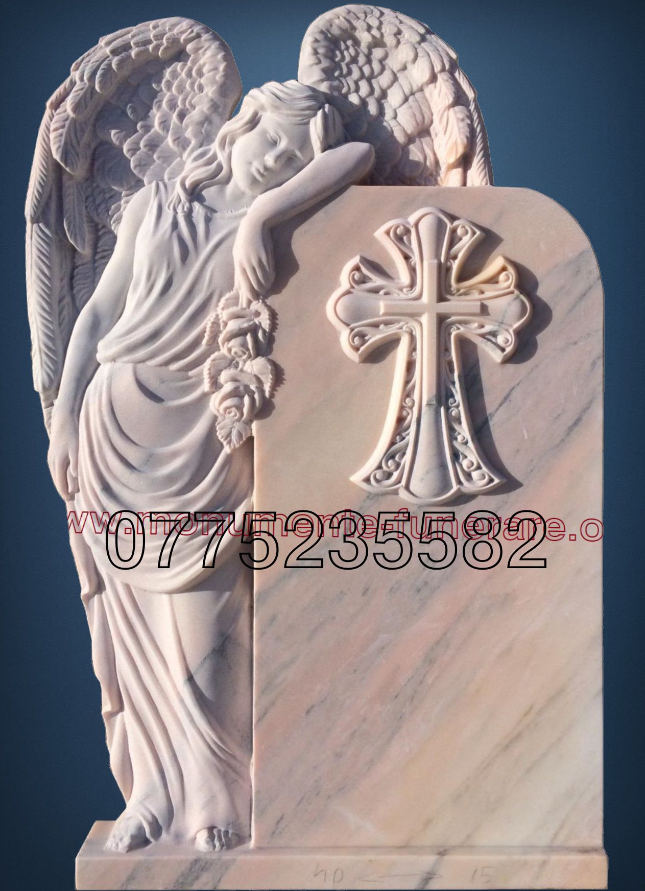 Monument marmura - Cruce Model A50